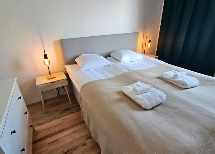 Apartmán Citystation 59m2 Floor Sauna Apartment, Wifi